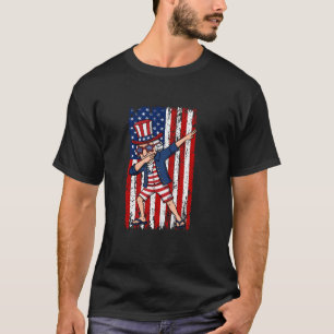 T-shirt George Washington en dabbing drôle 4 juillet homme