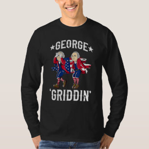 T-shirt George Washington Griddy 4 juillet George Griddi