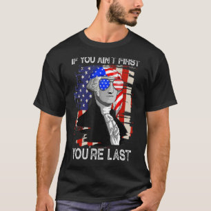 T-shirt George Washington Si vous n'êtes pas le premier Vo