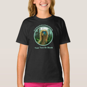 T-shirt Georgeousaurus Blond Dinosaur