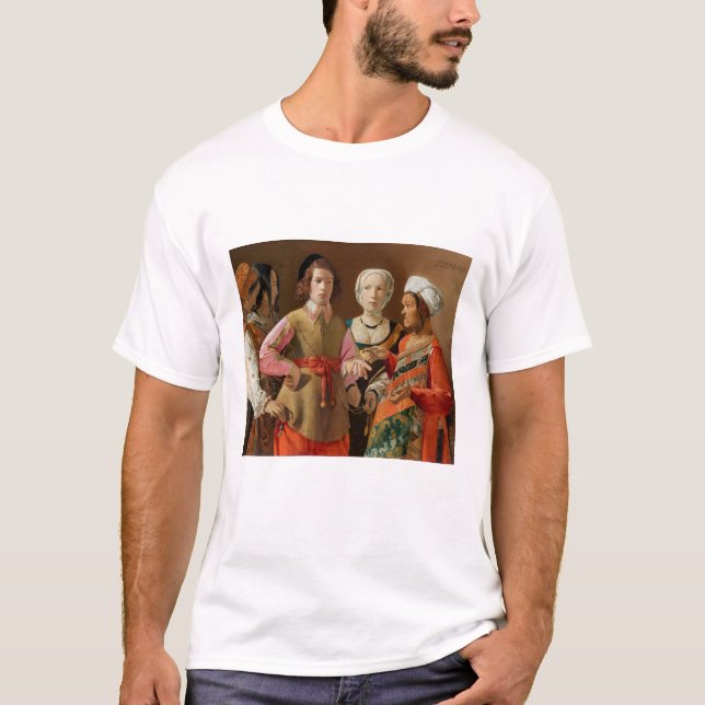 T-shirt Georges de la Tour - Le caisson Fortune (Devant)