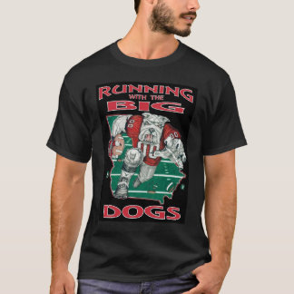 T-shirt Georgia Big Dogs-Black