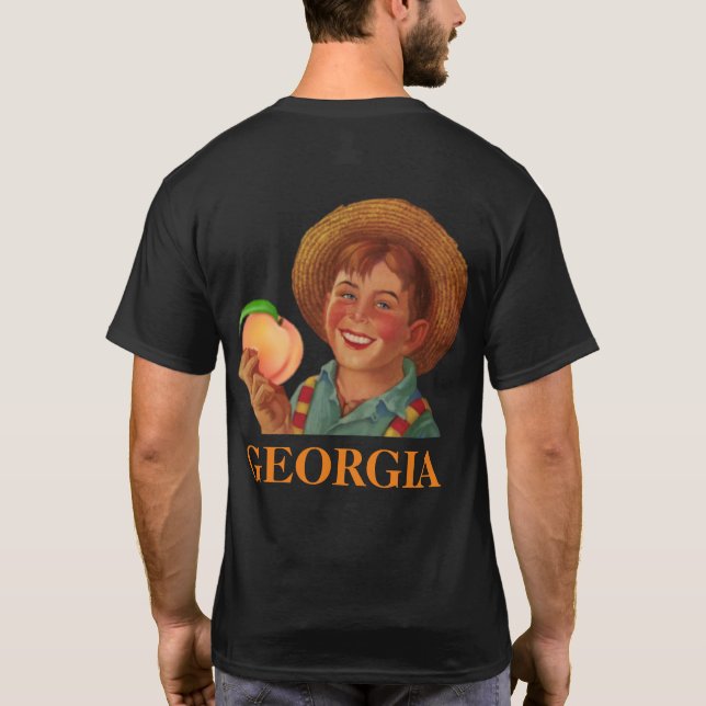 T-shirt GEORGIA FARMER (Classic Retro) (Dos)