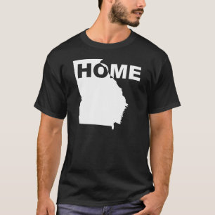 T-shirt Géorgie Maison Loin de l'État