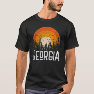 T-shirt Géorgie Style Rétro Vintage 70s 80s 90s Maison