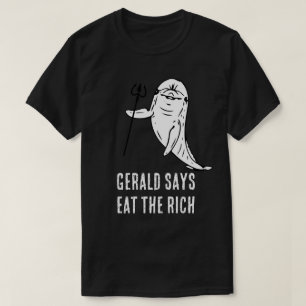 T-shirt Gerald dit Mangez les Riches