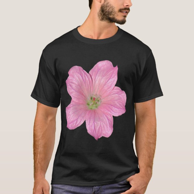 T-shirt Géranium rose (Devant)