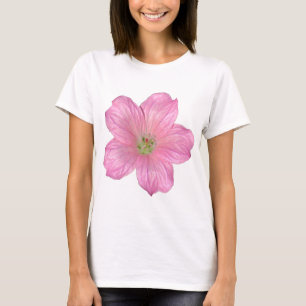 T-shirt Géranium rose