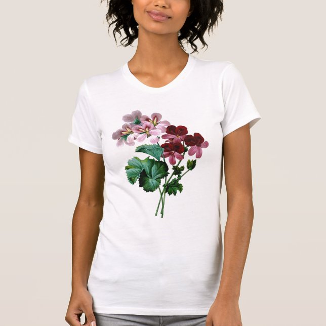 T-shirt Géraniums (Devant)