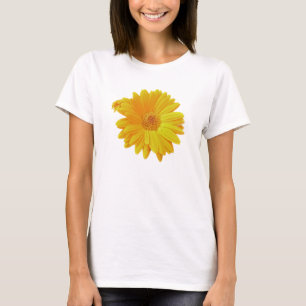 T-shirt Gerbera Daisy (Gerbera hybrida) - Jaune