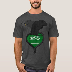 T-shirt Gerbil Arabie Saoudite sombre