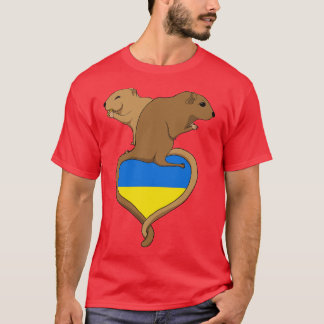 T-shirt Gerbil Ukraine lumière