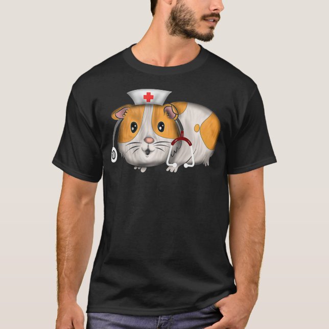 T-shirt Gériatric Nurse care Healthcare Nursing Pet pig (Devant)