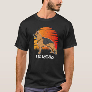 T-shirt German Shepherd Dog Gsd Sunset 15