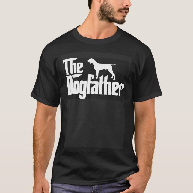 T-shirt German Shorthaired Pointer Dog Father  Dad Father  (Devant)