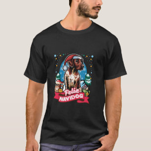 T-shirt Germande de café Santa Claus Raccourci Mug Merry C
