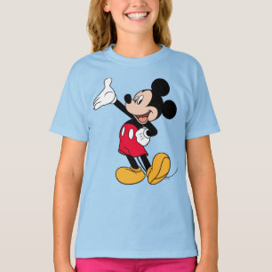 T-shirt Geste de la main ouverte de Mickey Mouse