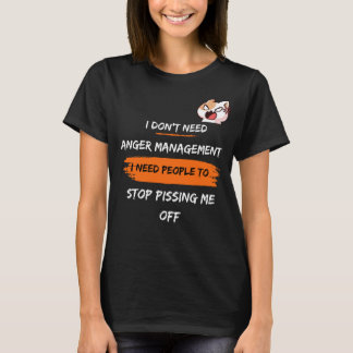T-shirt Gestion de la colère