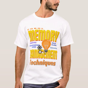 T-shirt Gestion de la mémoire de programmation Cobol