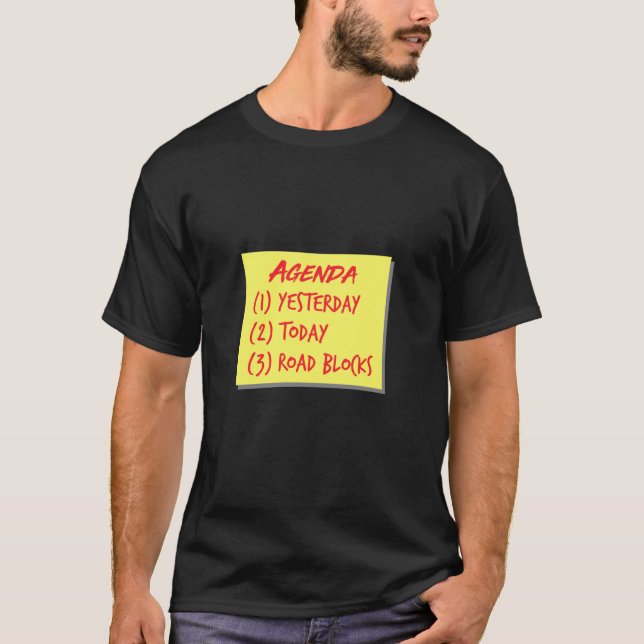 T-shirt Gestion de projet agile et agile au quotidien Don  (Devant)