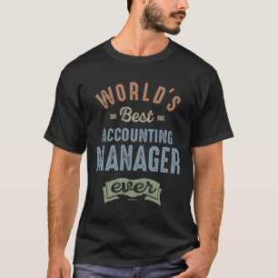 T-shirt Gestionnaire comptable