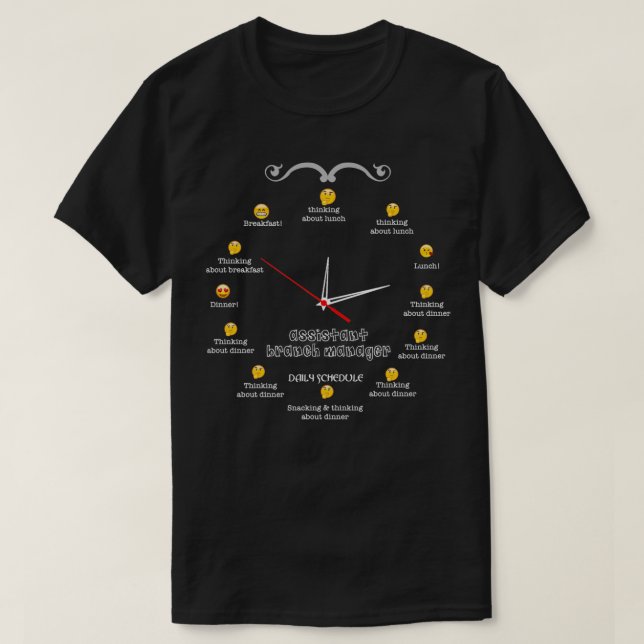 T-SHIRT GESTIONNAIRE DE DIRECTION ADJOINTE NICE DESIGN 201 (Design devant)