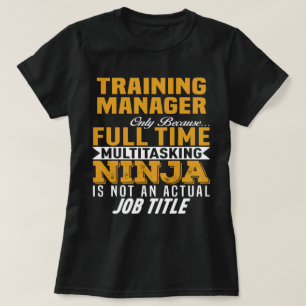 T-shirt Gestionnaire de formation
