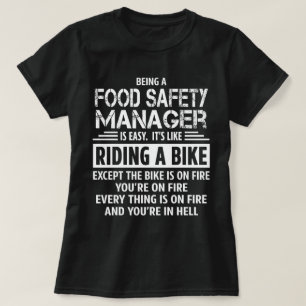 T-shirt Gestionnaire de la sécurité alimentaire