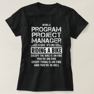 T-shirt Gestionnaire de projet de programme