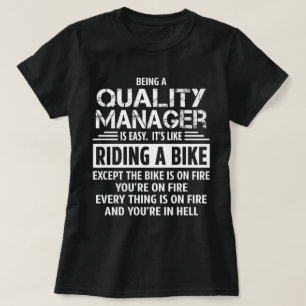 T-shirt Gestionnaire de qualité