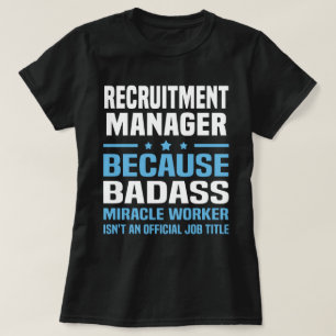 T-shirt Gestionnaire de recrutement