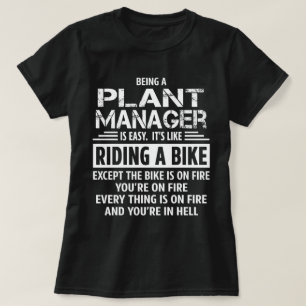 T-shirt Gestionnaire plante