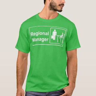 T-shirt Gestionnaire Régional Assistant Du Gestionnaire Ré