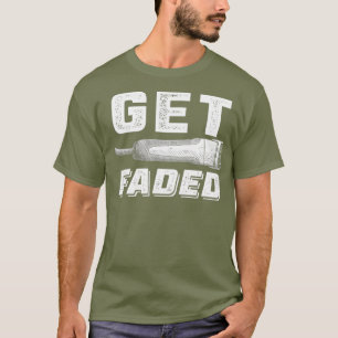 T-shirt Get Faded Vintage Barber