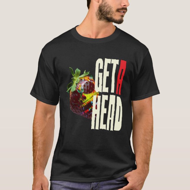 T-shirt Getahead Cranium on a (Devant)