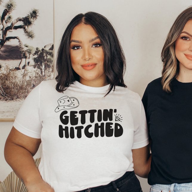 T-shirt Gettin' Hitty Same Cowboy pour toujours Bach (Créateur téléchargé)