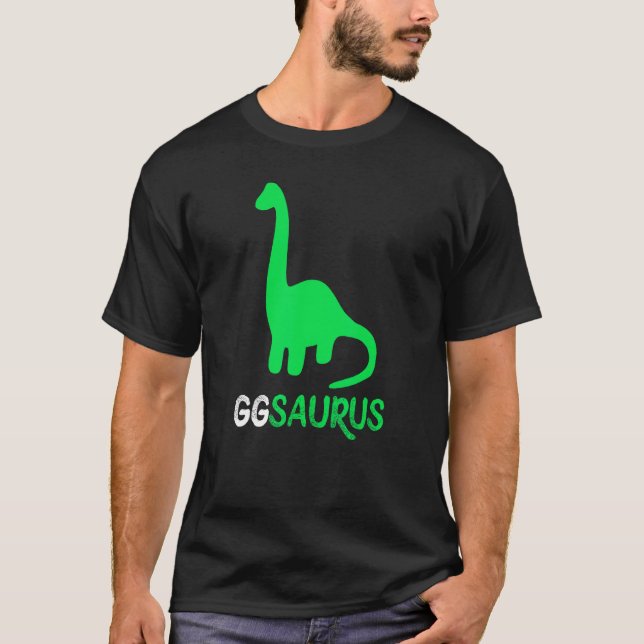 T-shirt GG-Saurus Funny Dino Dinosaur GGSaurus (Devant)