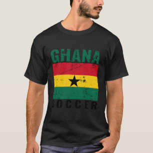 T-shirt Ghana Ghana Ghana Ghanaian Distressed Soccer Ghana