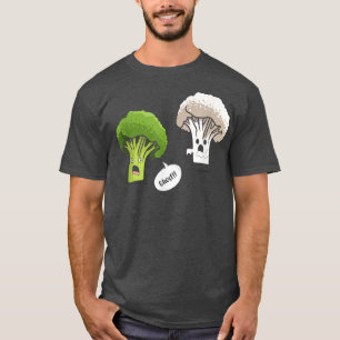 T-shirt Ghost Brocolli Cauliflower Végétarien