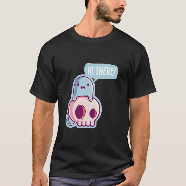 T-shirt Ghost Of Disapproval (Devant)