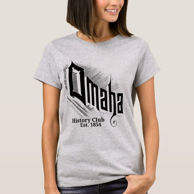 T-shirt Ghost Omaha féminin (Devant)