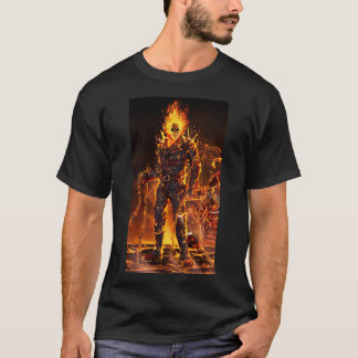 T-shirt Ghost Rider The Fire Man Belles Hot Designs  