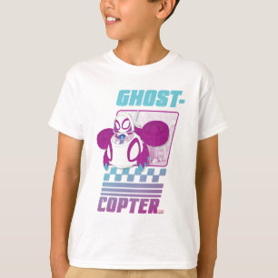 T-shirt Ghost-Spider pilotant son Ghost-Copter