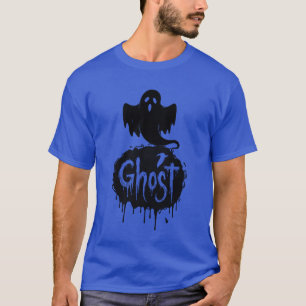 T-shirt Ghost – Texte Art épouvantable qui dégouline