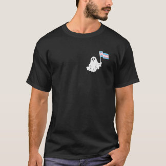 T-shirt Ghost Transgender Halloween Transgender Pride Hall