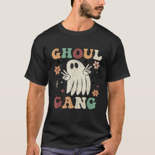 T-shirt Ghoul Gang Super Hey Boo Citrouille Boo Crew Hallo