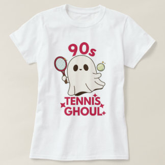 T-shirt Ghoul Halloween du Tennis des années 90