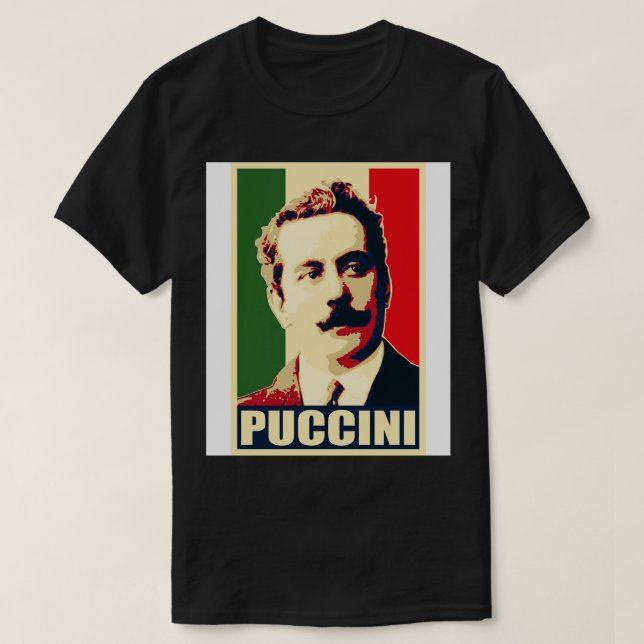 T-shirt Giacomo Puccini 1 (Design devant)