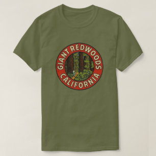 T-shirt Giant Redwoods Californie -