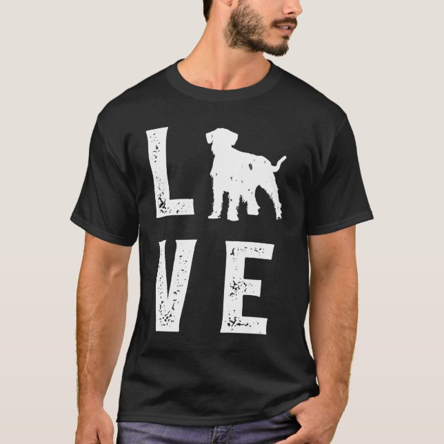 T-shirt Giant Schnauzer Love 1 (Devant)